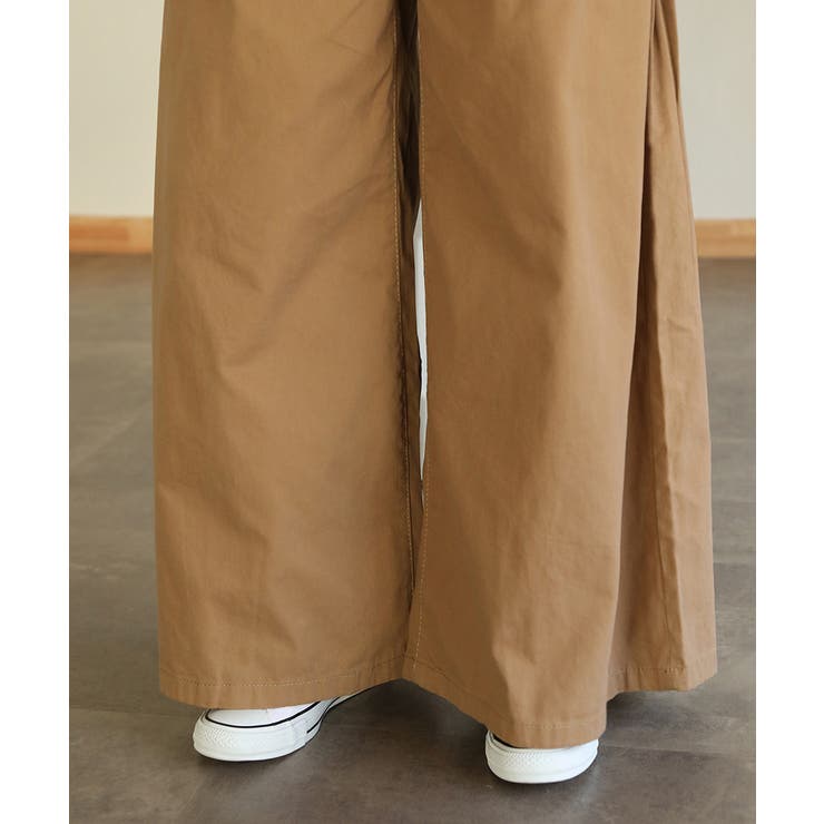 aity アイティ ウエストゴムツイルバギーパンツ | Fashion Letter | 詳細画像13 