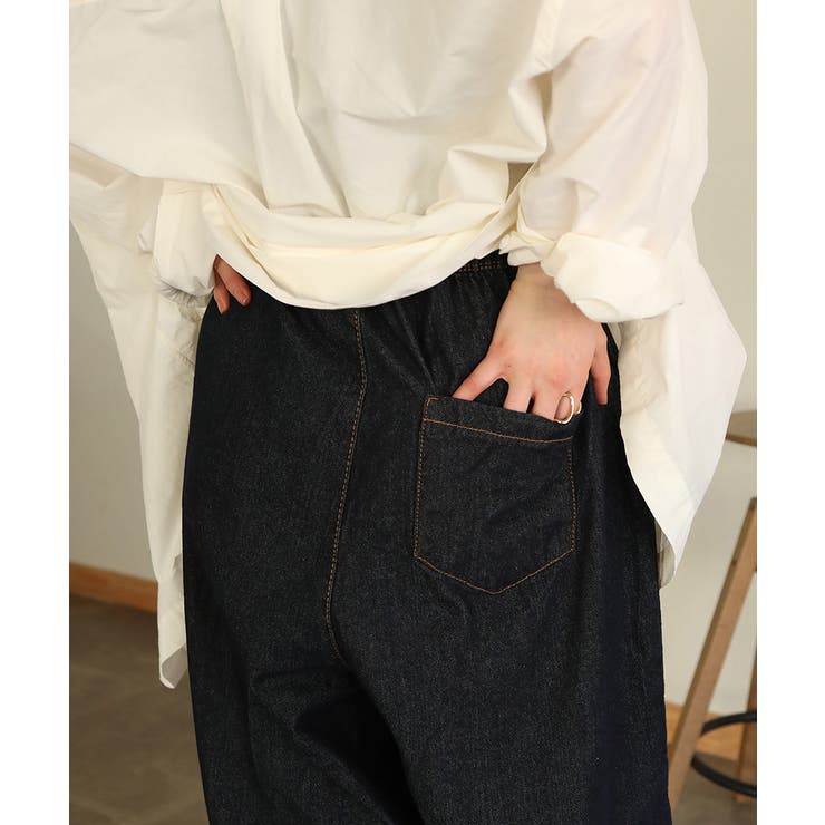 aity アイティ バックルバルーンデニムパンツ | Fashion Letter | 詳細画像8 