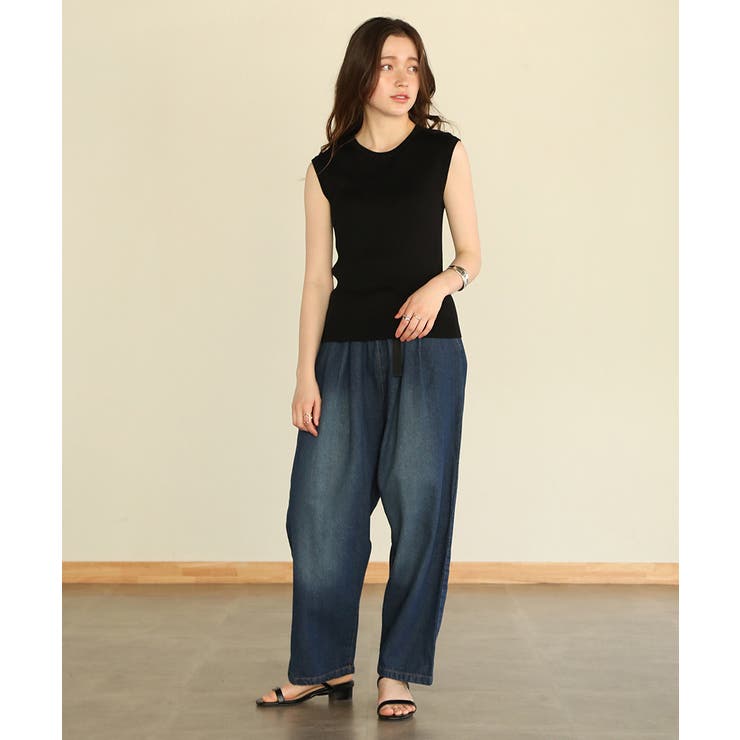 aity アイティ バックルバルーンデニムパンツ | Fashion Letter | 詳細画像9 