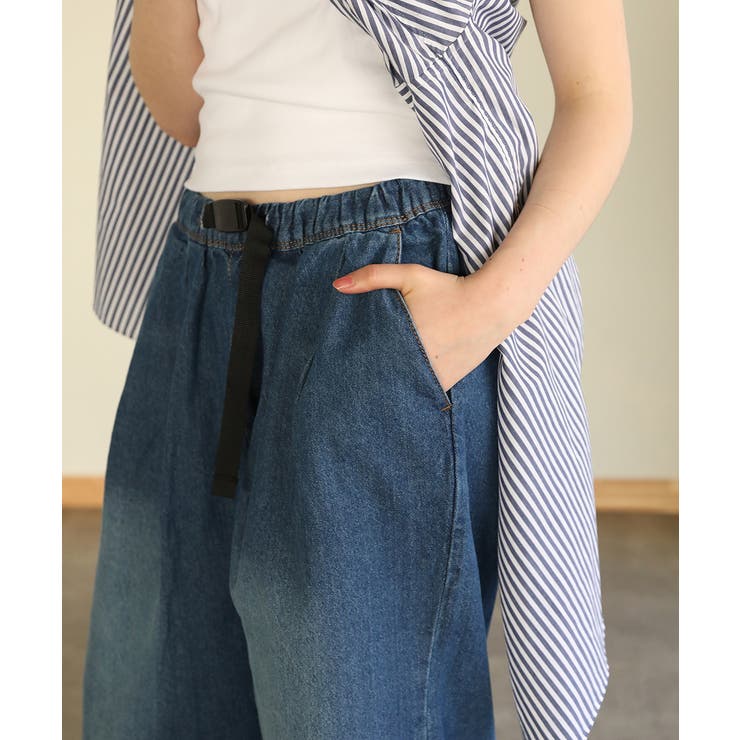 aity アイティ バックルバルーンデニムパンツ | Fashion Letter | 詳細画像19 