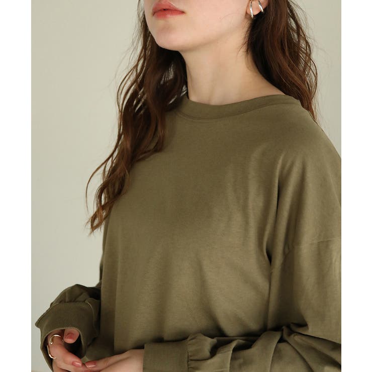 aity アイティ 後ろボタンロングスリーブカットソー | Fashion Letter | 詳細画像7 