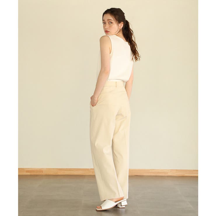 aity アイティ Vネックワッフルタンクトップ | Fashion Letter | 詳細画像6 