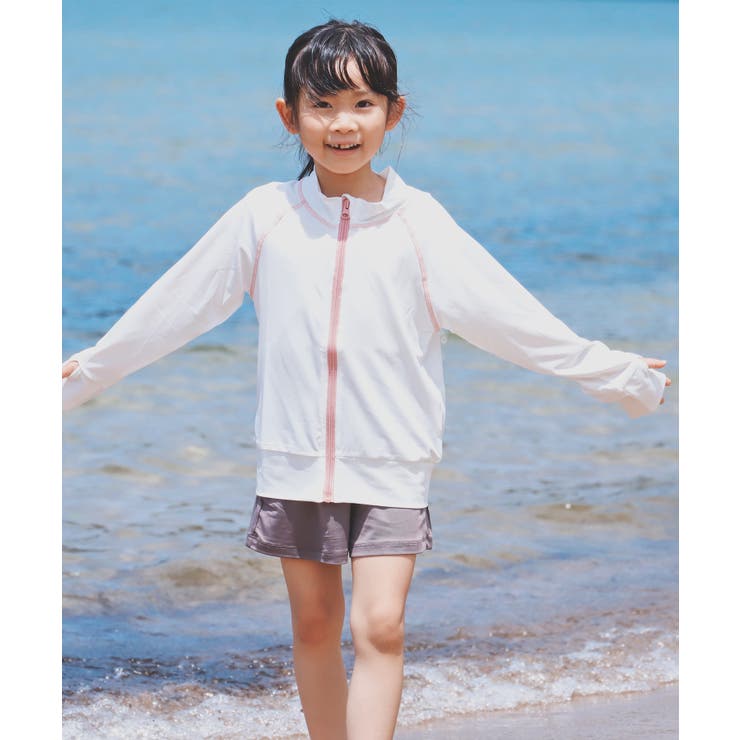 aity アイティ UPF50+キッズラッシュガード | Fashion Letter | 詳細画像1 
