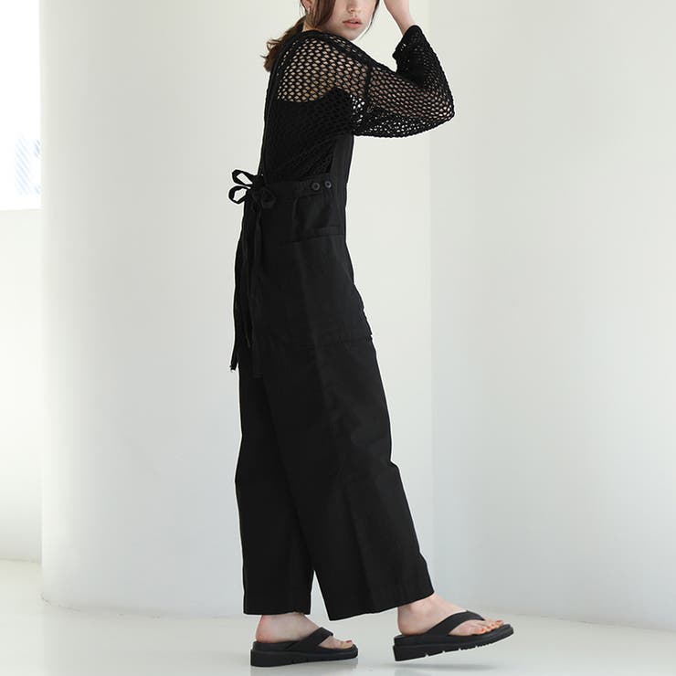 aity アイティ サイドビッグポケットサロペットパンツ | Fashion Letter | 詳細画像1 