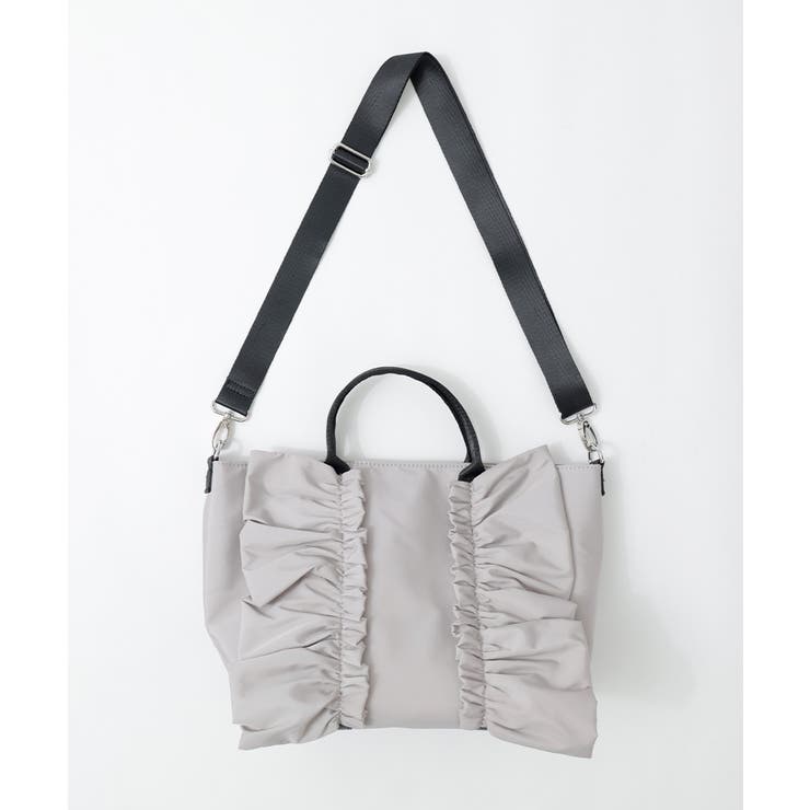 aity アイティ ポリエステルフリルトートバッグ | Fashion Letter | 詳細画像19 