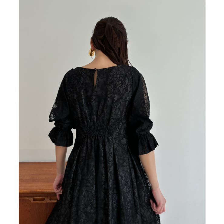 aity アイティ ヴィンテージレースフレアドレス | Fashion Letter | 詳細画像10 