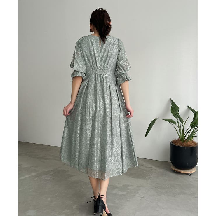 aity アイティ ヴィンテージレースフレアドレス | Fashion Letter | 詳細画像18 