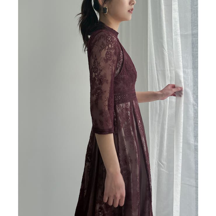 aity アイティ レイヤードレースドレス | Fashion Letter | 詳細画像6 