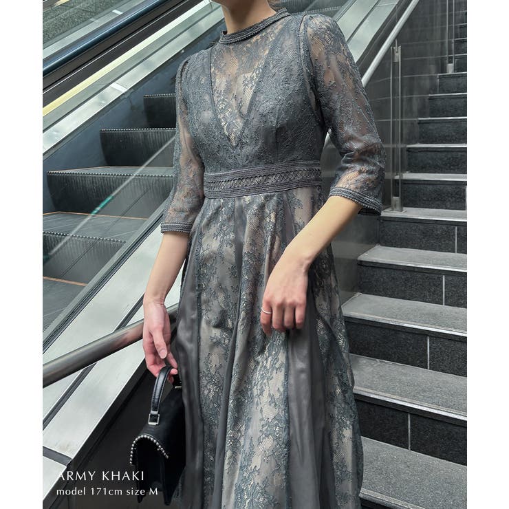 aity アイティ レイヤードレースドレス | Fashion Letter | 詳細画像14 