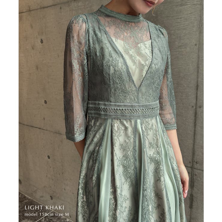 aity アイティ レイヤードレースドレス | Fashion Letter | 詳細画像16 