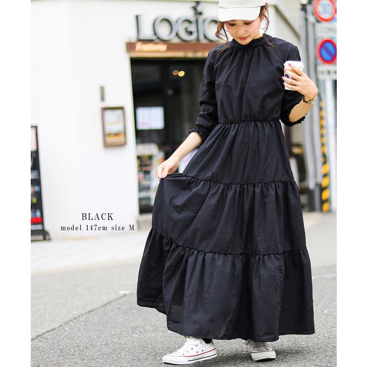 ティアード ワンピース ロングワンピース 品番 Ft Fashion Letter ファッションレター のレディースファッション通販 Shoplist ショップリスト