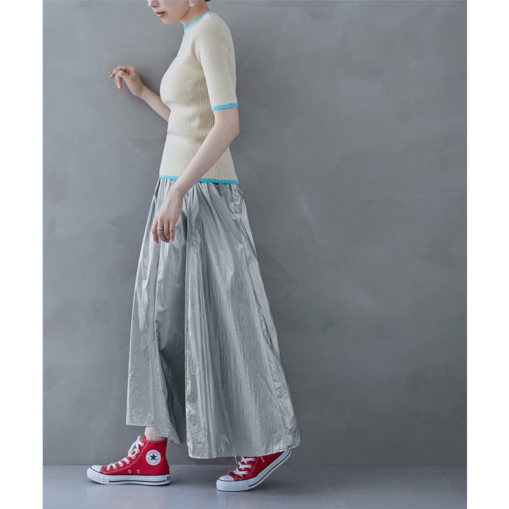 etoll エトル リンガーネックリブニット | Fashion Letter | 詳細画像6 