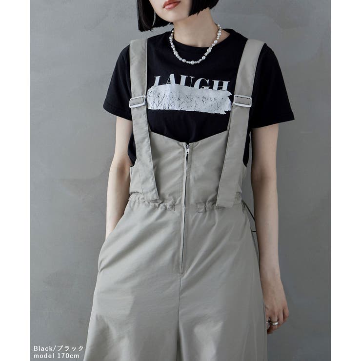 etoll エトル ロゴ×シルバー箔プリントTシャツ | Fashion Letter | 詳細画像15 
