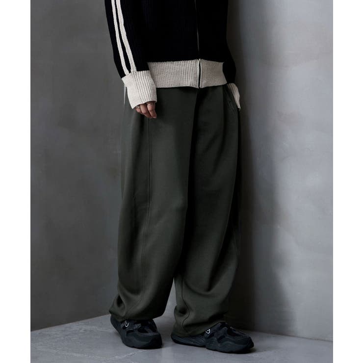 etoll エトル ダンボールニットカーブパンツ | Fashion Letter | 詳細画像14 