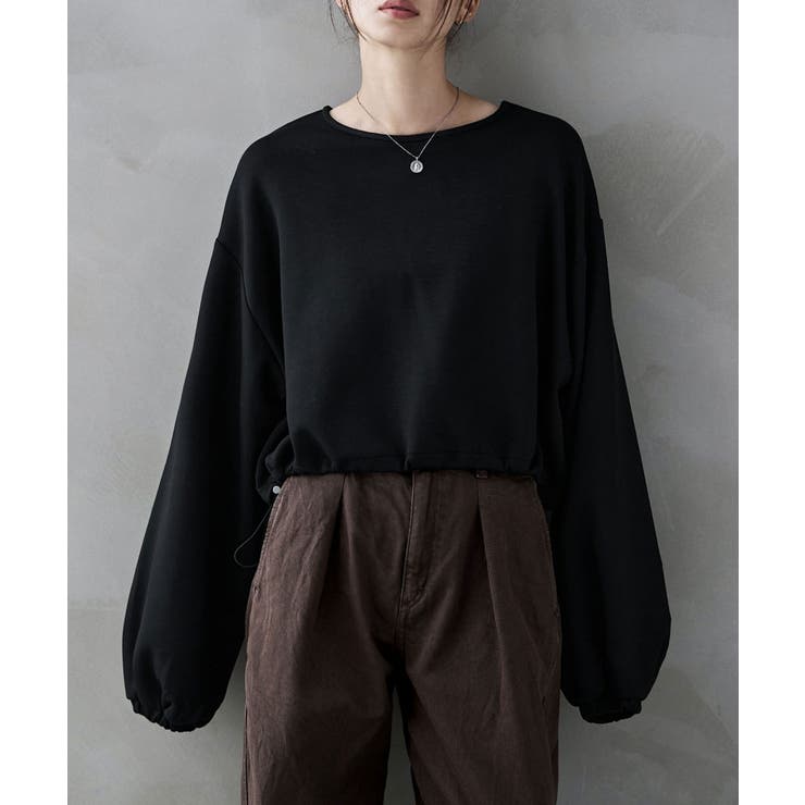 etoll エトル ドロストダンボールニットプルオーバー | Fashion Letter | 詳細画像4 