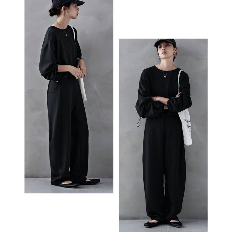 etoll エトル ドロストダンボールニットプルオーバー | Fashion Letter | 詳細画像5 