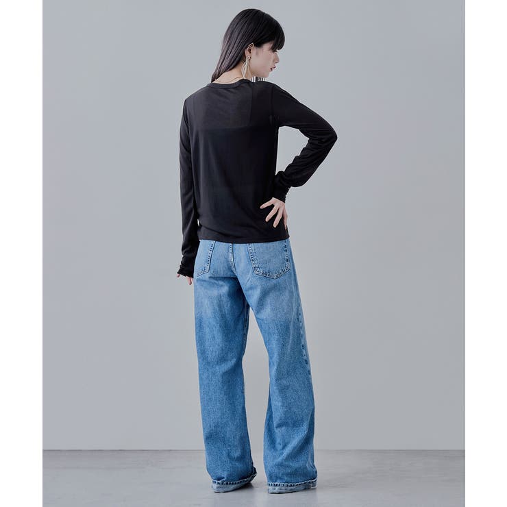 etoll エトル シアークルーネックカーディガン | Fashion Letter | 詳細画像7 