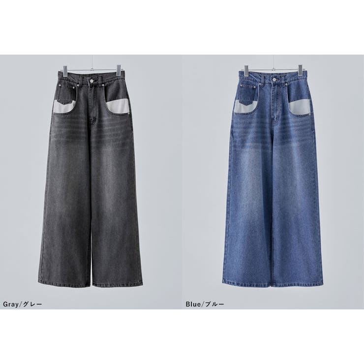 etoll エトル ポケットデザインルーズダッドデニム | Fashion Letter | 詳細画像18 