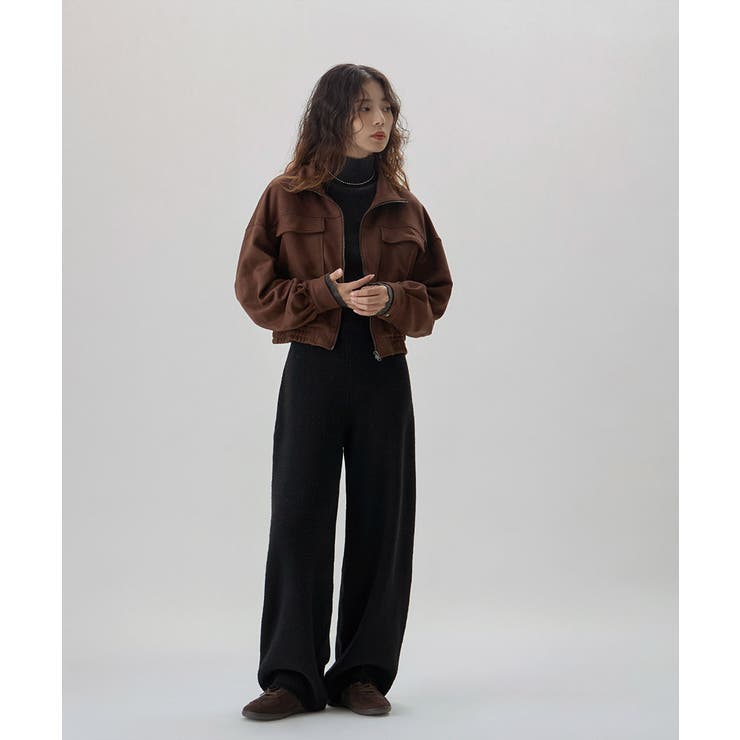 etoll エトル リラクシーニットカーブパンツ | Fashion Letter | 詳細画像14 