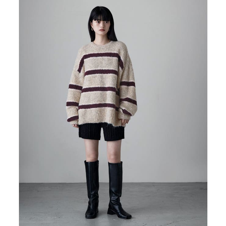 etoll エトル アルパカタッチケーブルショートパンツ | Fashion Letter | 詳細画像5 