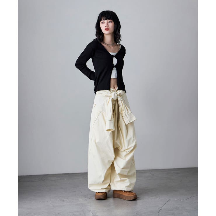 etoll エトル ツイストデザインリブニット | Fashion Letter | 詳細画像4 