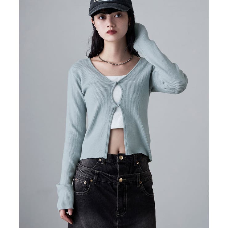 etoll エトル ツイストデザインリブニット | Fashion Letter | 詳細画像16 