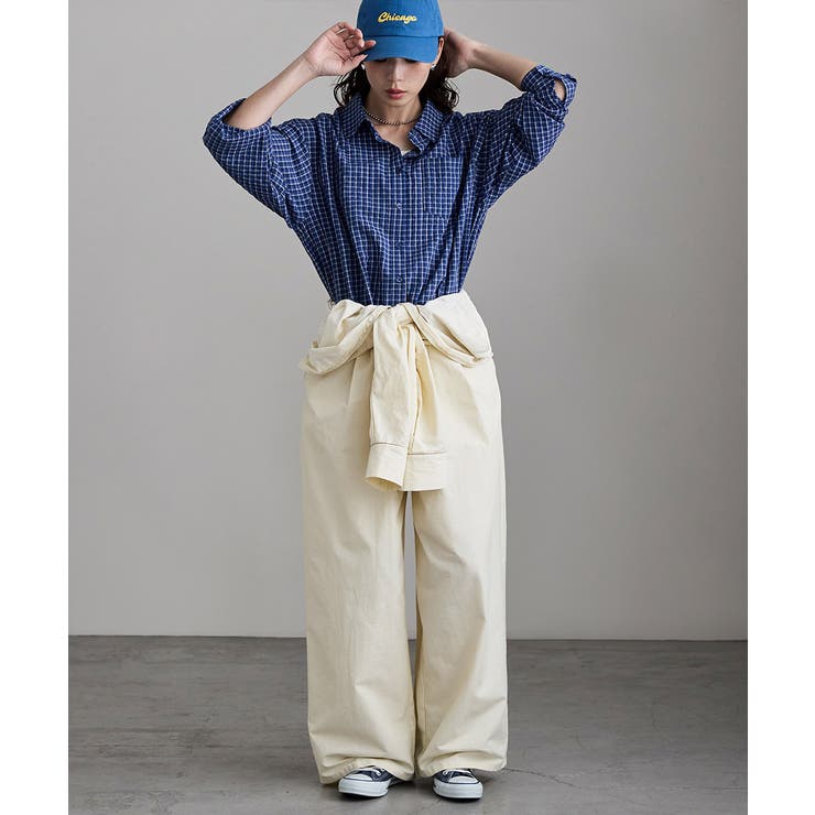 etoll エトル カラーパイピングツイルジャンプスーツ | Fashion Letter | 詳細画像11 