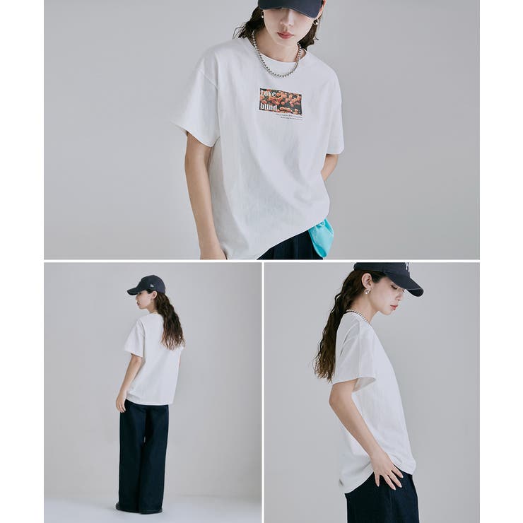 etoll エトル フォトプリントクルーネックTシャツ | Fashion Letter | 詳細画像5 