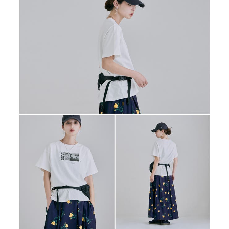 etoll エトル フォトプリントクルーネックTシャツ | Fashion Letter | 詳細画像9 