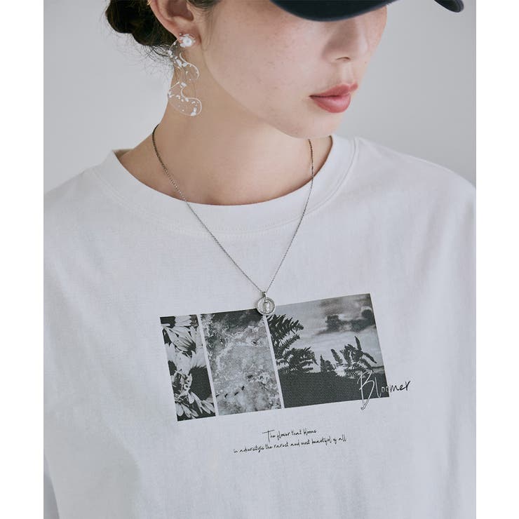 etoll エトル フォトプリントクルーネックTシャツ | Fashion Letter | 詳細画像10 