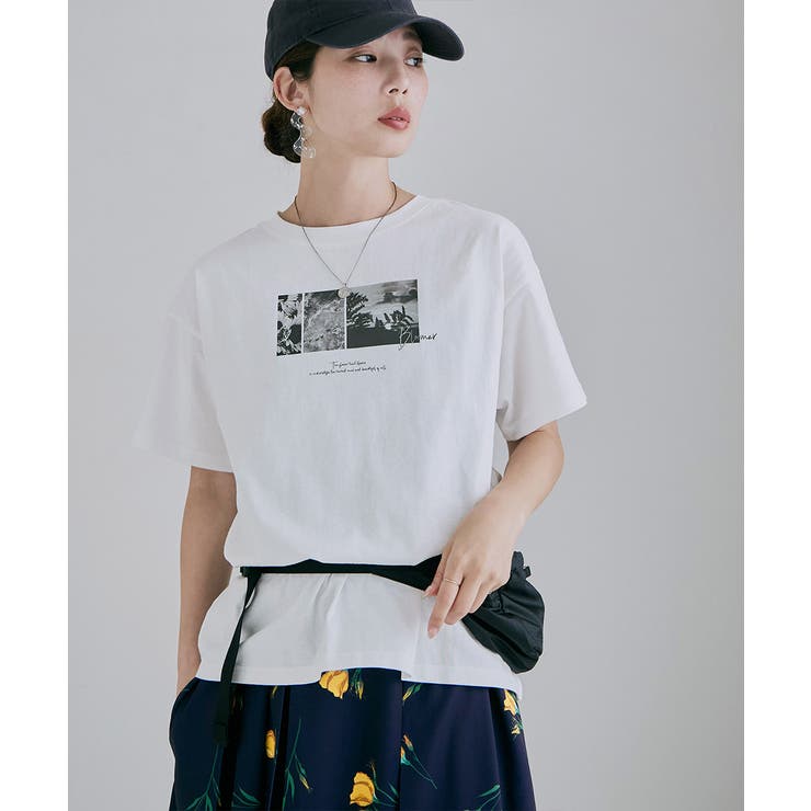 etoll エトル フォトプリントクルーネックTシャツ | Fashion Letter | 詳細画像12 