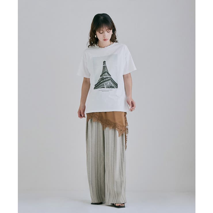 etoll エトル フォトプリントクルーネックTシャツ | Fashion Letter | 詳細画像16 