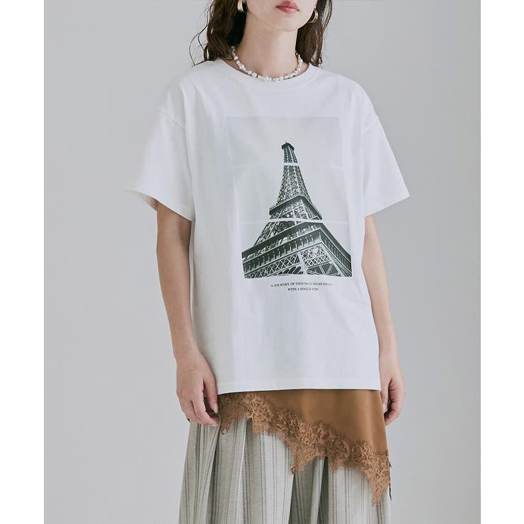 etoll エトル フォトプリントクルーネックTシャツ | Fashion Letter | 詳細画像17 