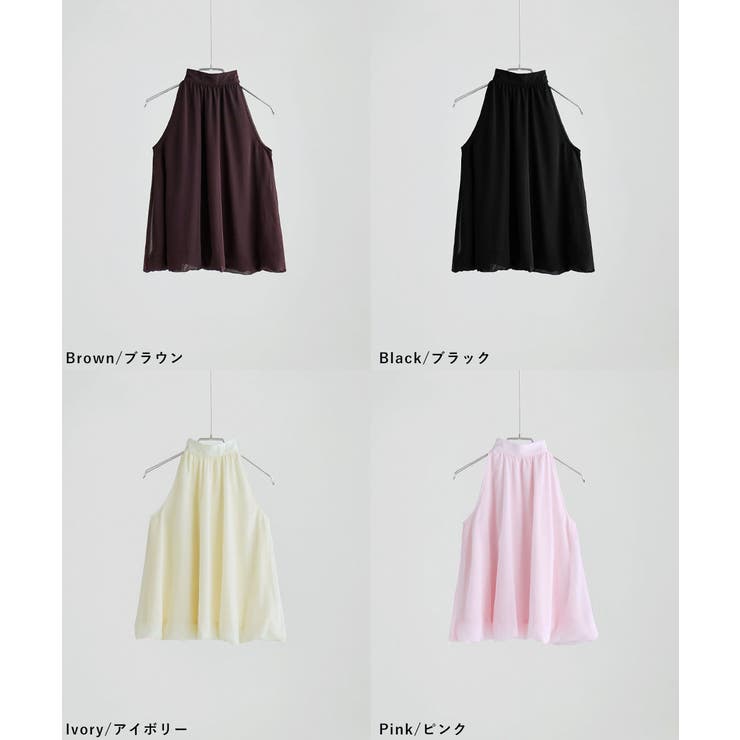 etoll エトル シフォンアメスリバルーンブラウス | Fashion Letter | 詳細画像18 
