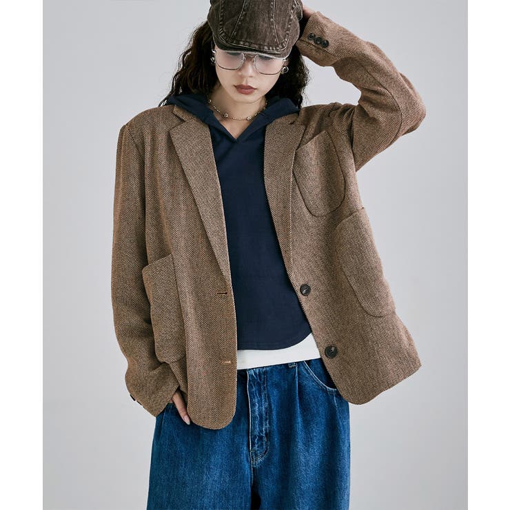 etoll エトル スムースタッチスキッパーネックフーディ | Fashion Letter | 詳細画像6 