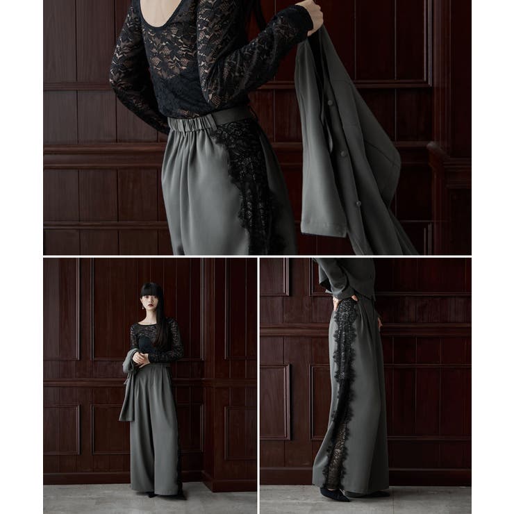 etoll エトル セットアップパンツドレス[品番：FT000009812]｜Fashion  Letter（ファッションレター）のレディースファッション通販｜SHOPLIST（ショップリスト）