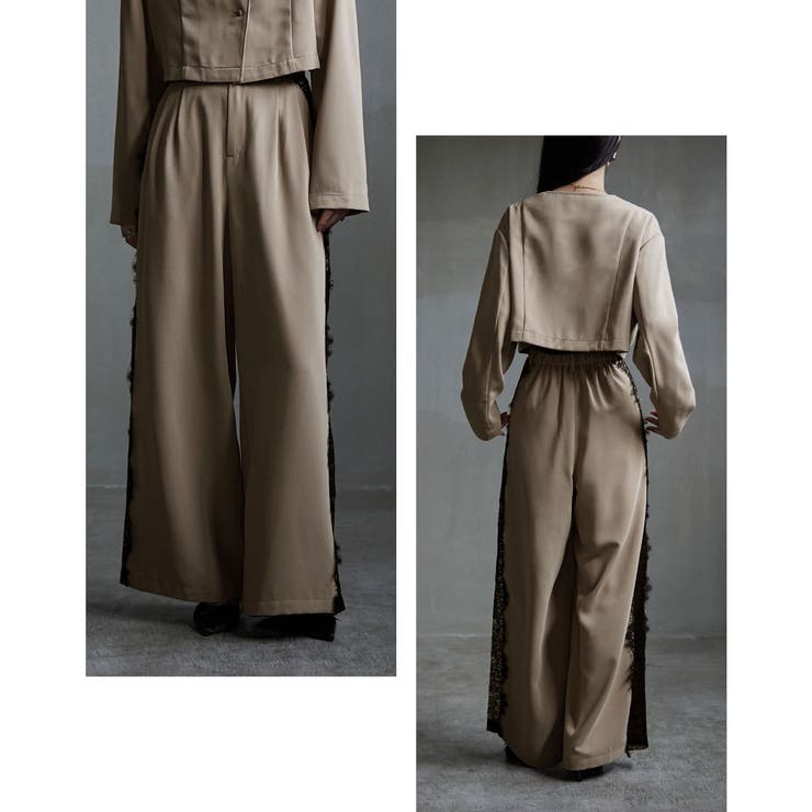 etoll エトル セットアップパンツドレス[品番：FT000009812]｜Fashion  Letter（ファッションレター）のレディースファッション通販｜SHOPLIST（ショップリスト）