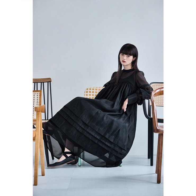 etoll エトル ベビーコアシアーボリュームドレス[品番