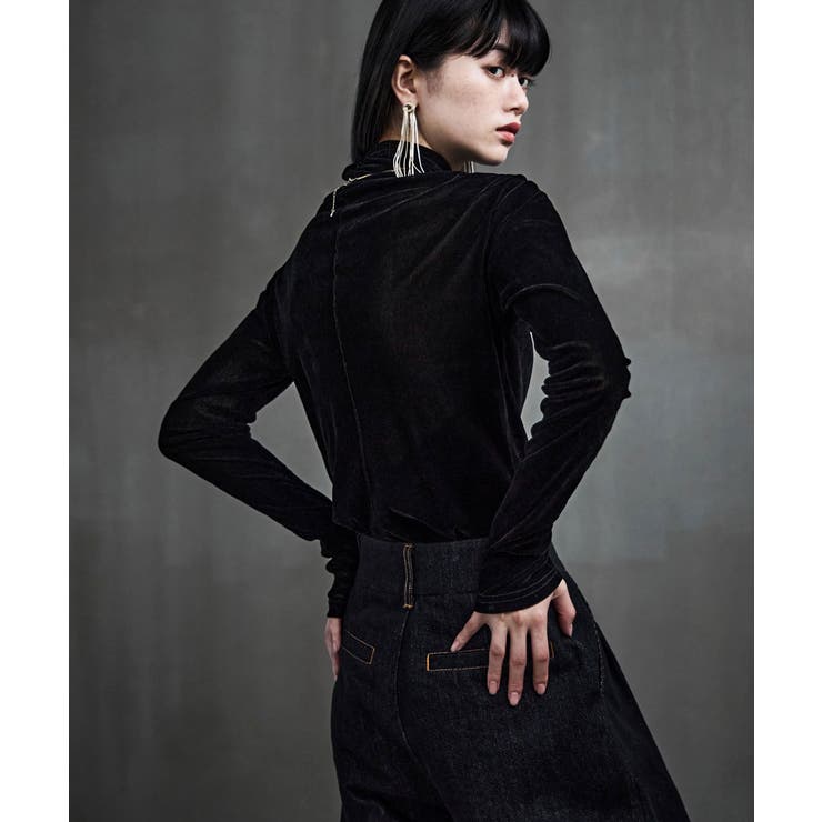 etoll エトル マイクロシアーベロアトップス | Fashion Letter | 詳細画像3 