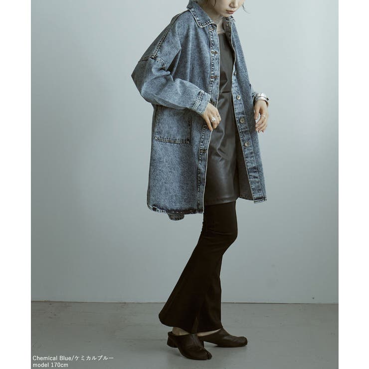 ビッグシルエットデニムジャケット アウター ジャケット 品番 Ft000006620 Fashion Letter ファッションレター のレディースファッション通販 Shoplist ショップリスト