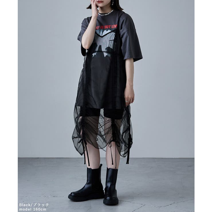 上品♡エレガント【CHANEL】キャミソールワンピース デザインにこだわったエレガントな着こなし。ウォッシュデニム