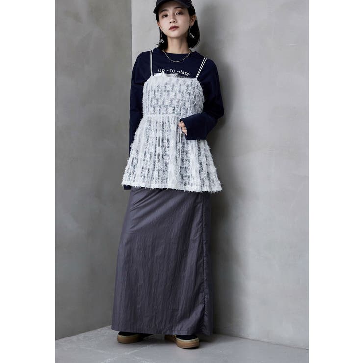 etoll エトル フェザーチュールキャミビスチェ | Fashion Letter | 詳細画像8 