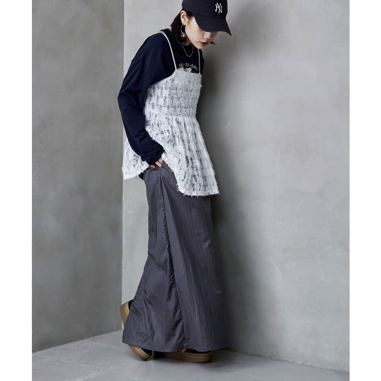 etoll エトル フェザーチュールキャミビスチェ | Fashion Letter | 詳細画像15 