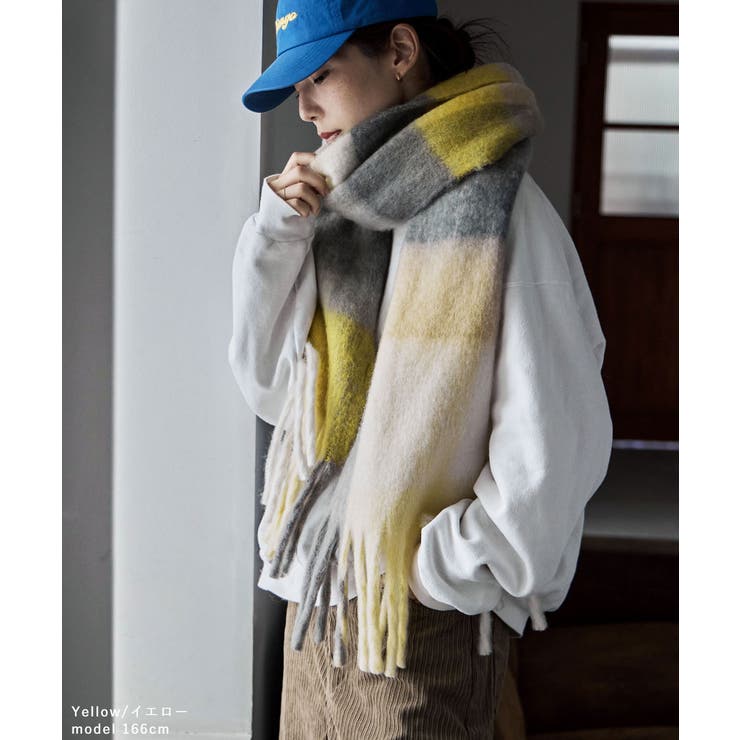 etoll エトル フリンジシャギーボリュームマフラー | Fashion Letter | 詳細画像16 