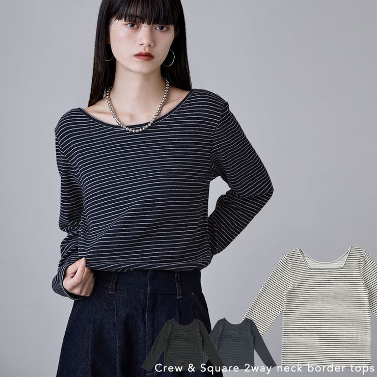 etoll エトル クルー＆スクエア | Fashion Letter | 詳細画像1 