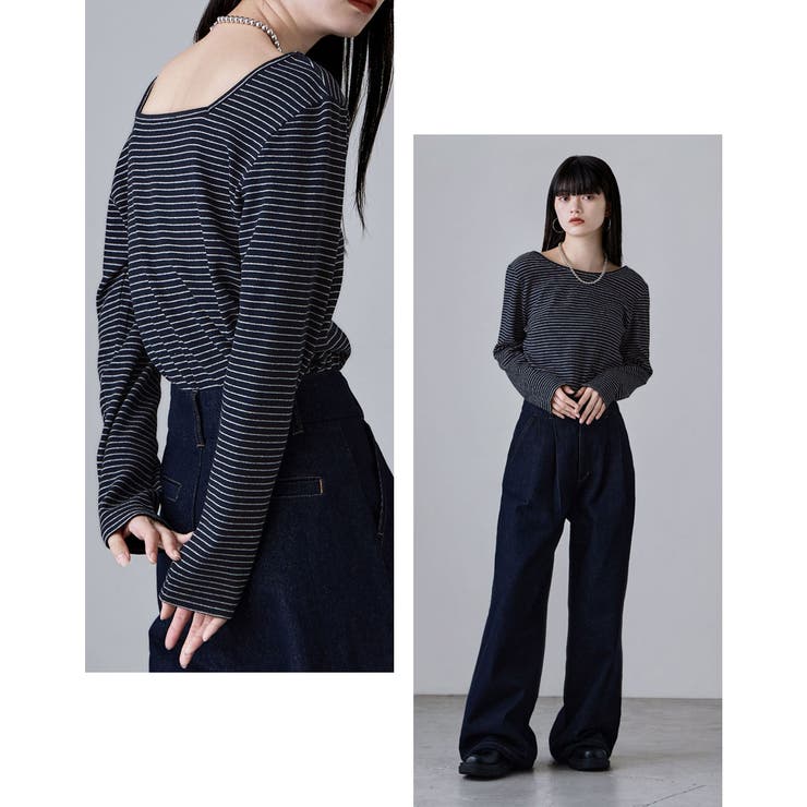 etoll エトル クルー＆スクエア | Fashion Letter | 詳細画像4 