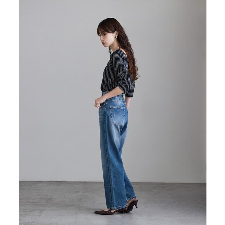 etoll エトル デニムストレートパンツ | Fashion Letter | 詳細画像14 