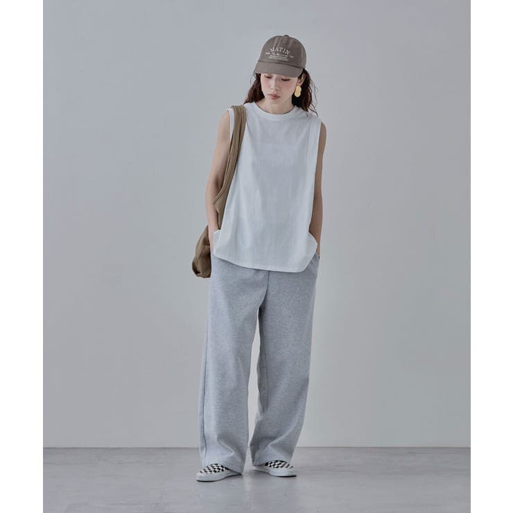 etoll エトル ショルダータックノースリーブTシャツ | Fashion Letter | 詳細画像11 