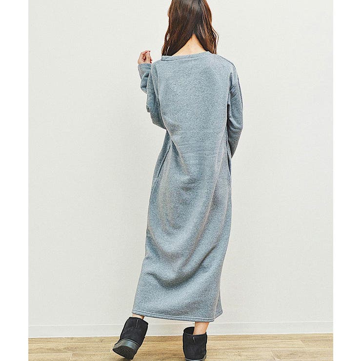 裏起毛スウェットワンピース ルームウェア ワンピース 品番 Ft Fashion Letter ファッションレター のレディースファッション通販 Shoplist ショップリスト