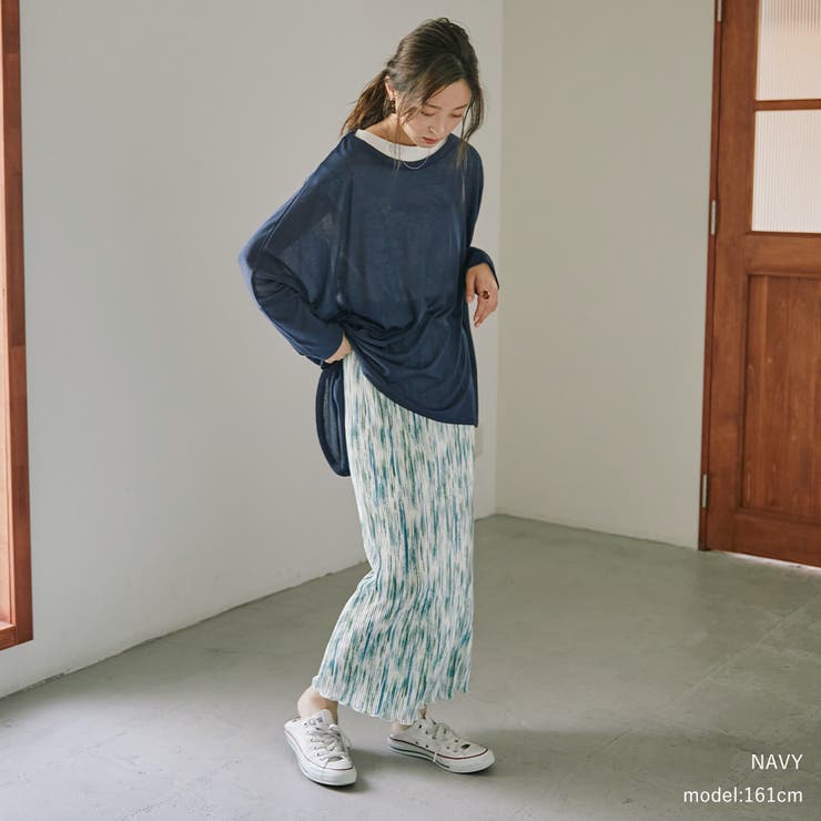 ゆるく被ってUV対策！ ドルマンUVケアカットソー レディース | Fashion Letter | 詳細画像17 